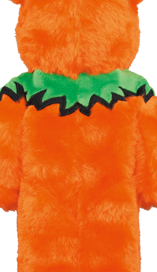 メディコム BE@RBRICK ベアブリック 400% グレイトフルデッドベア コスチューム Ver. オレンジ 未開封 ♦︎４号店商品 - ROBOTROBOT