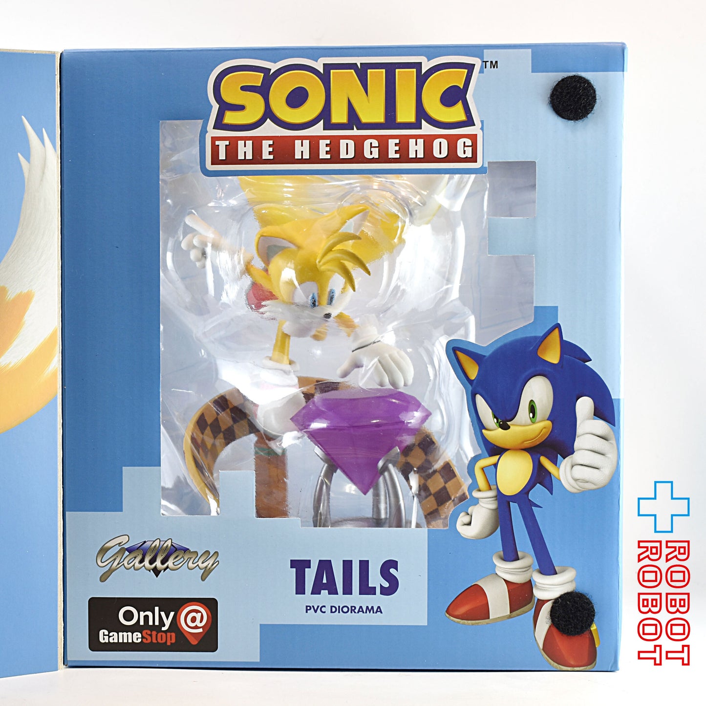 ダイアモンドセレクト ソニック・ザ・ヘッジホッグ ギャラリー テイルス スタチュー 箱入開封 ゲームストップ限定