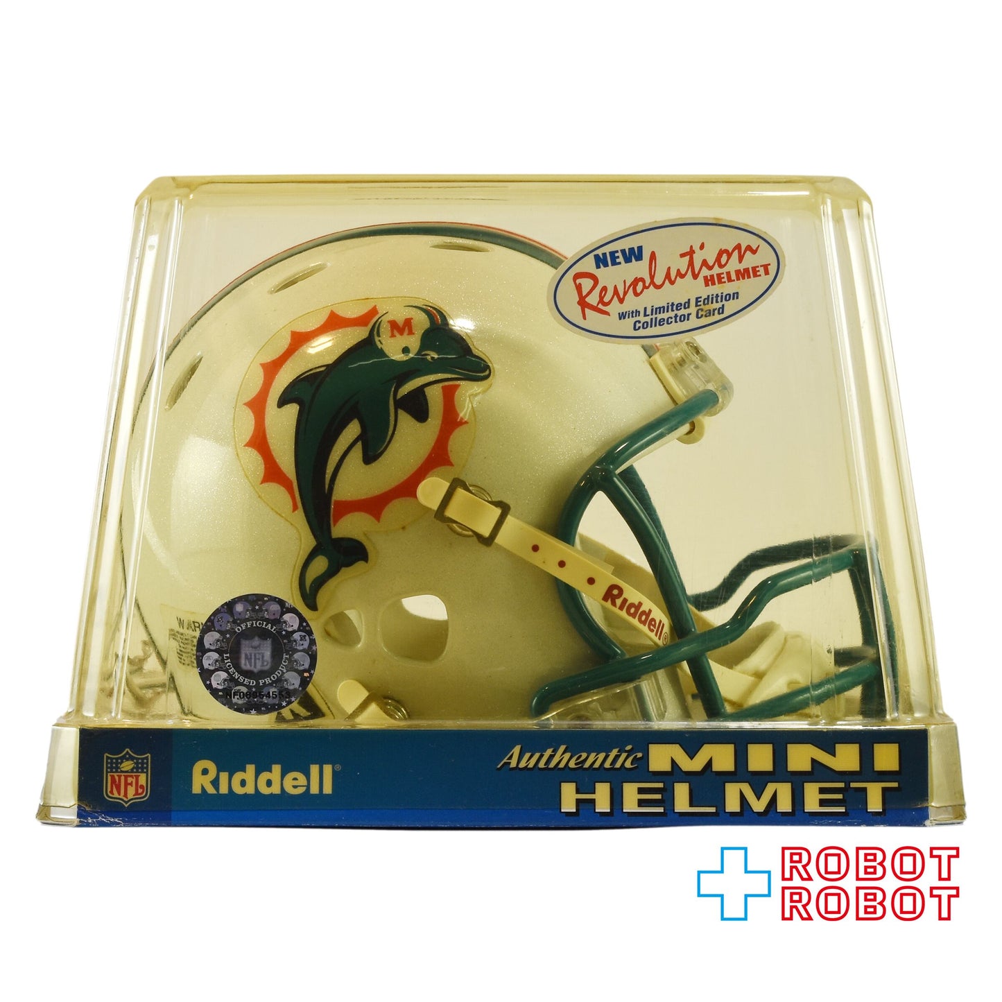 リデル社 NFL マイアミ・ドルフィンズ ミニチュアヘルメット Revolution限定版