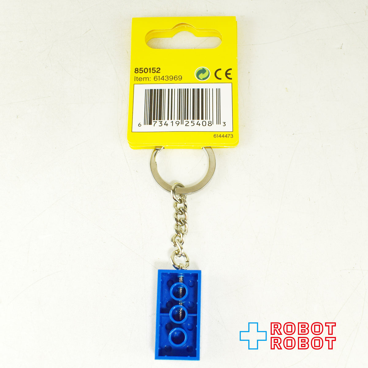 LEGO レゴ キーリング ブロック ブルー 850152