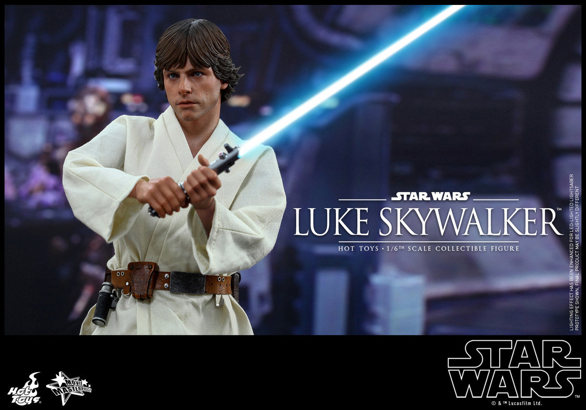 ホットトイズ スター・ウォーズ ルーク・スカイウォーカー ムービー・マスターピース 新たなる希望１／６ フィギュア 未開封