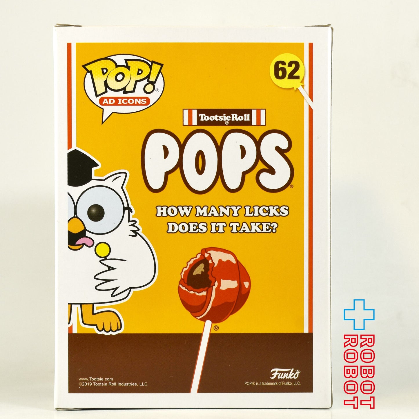 ファンコ POP! ADアイコンズ 62 トゥーシー ロール ポップス ミスター オウル ビニールフィギュア 箱付未開封