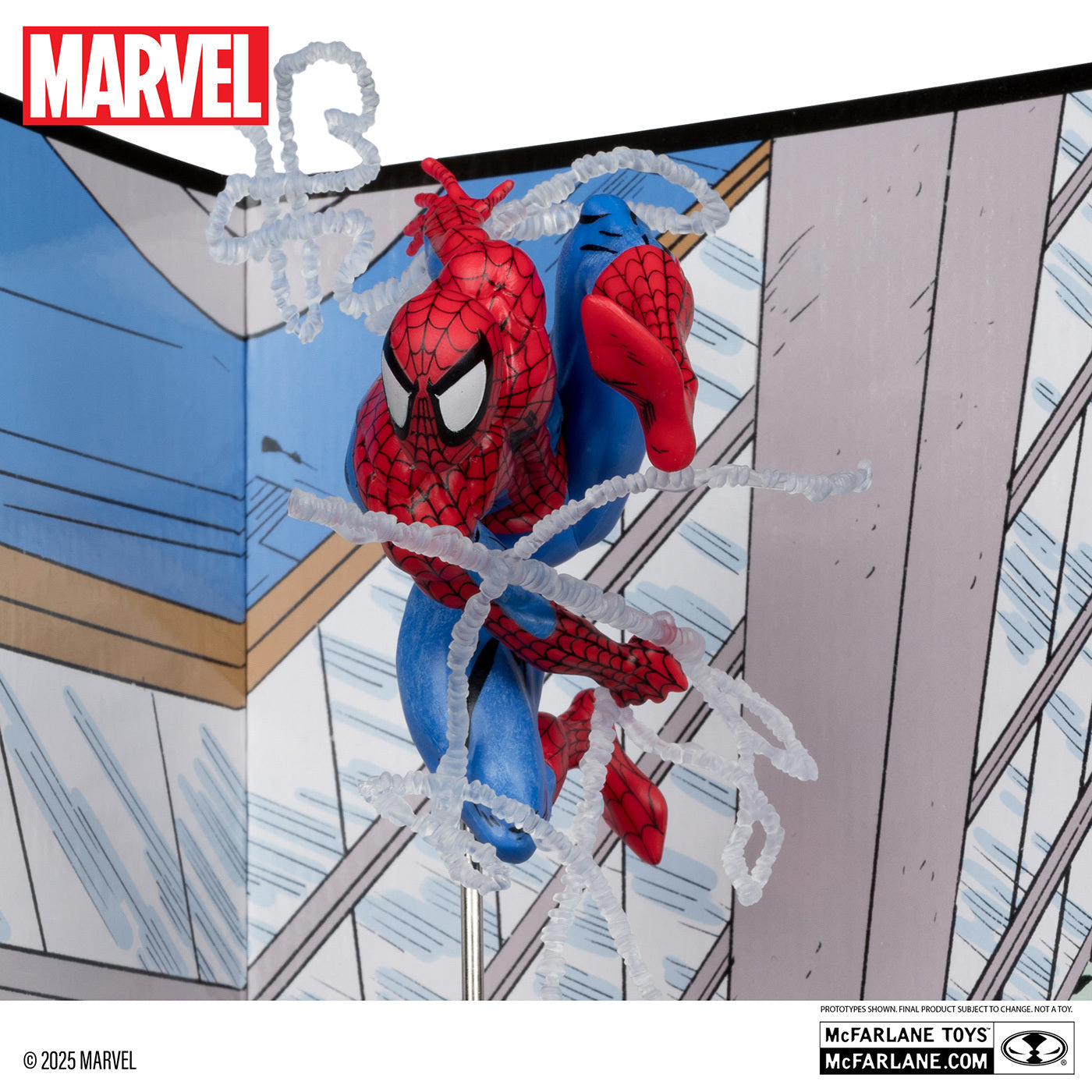 マクファーレン・トイズ マーベル シーン・フィギュア #012 スパイダーマン 1/10 スタチューフィギュア 未開封