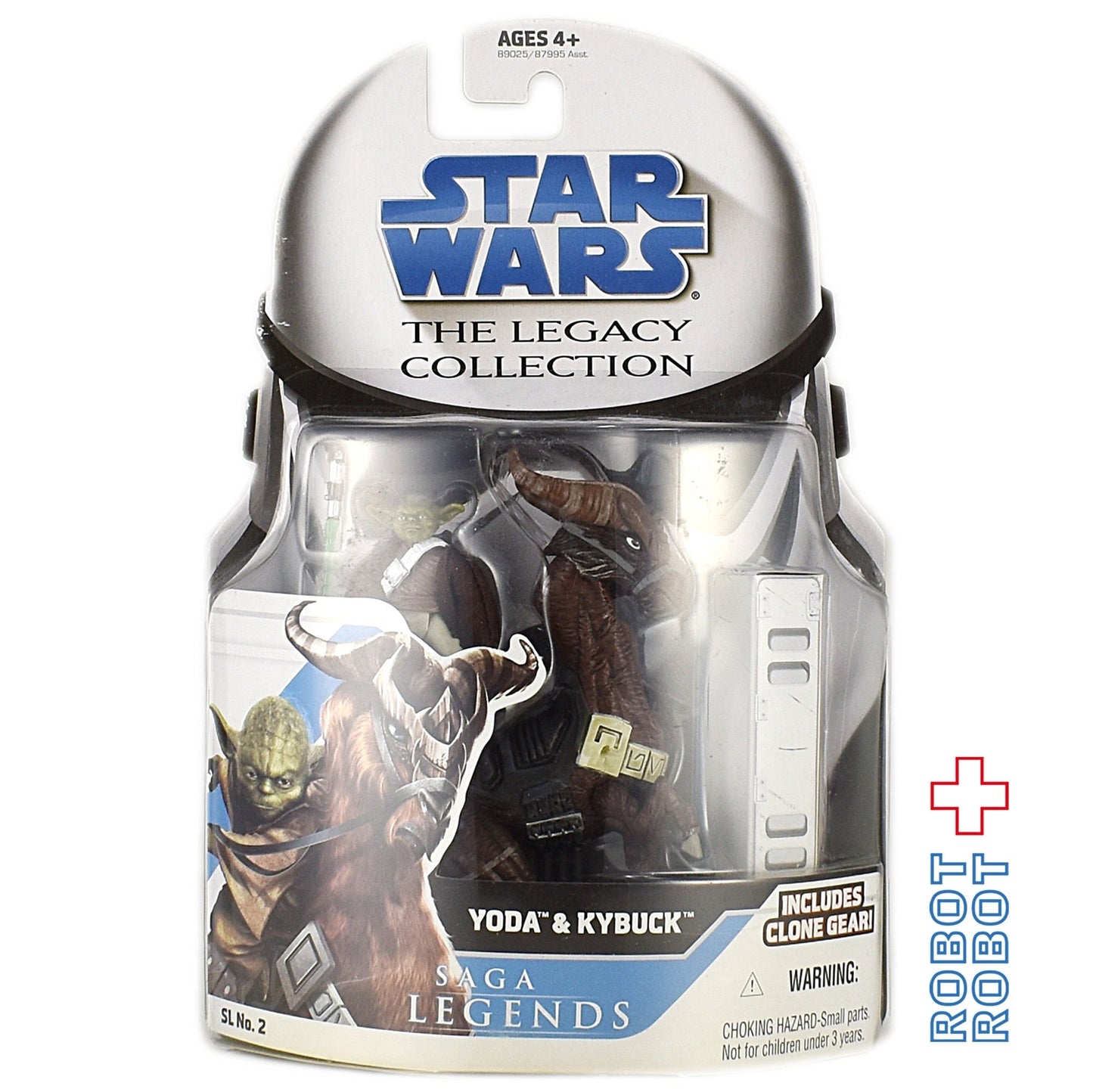 スター・ウォーズ LC2008 SL No.02 ヨーダ＆キバック レガシーコレクション 3.75インチ アクションフィギュア 国内版 未開封