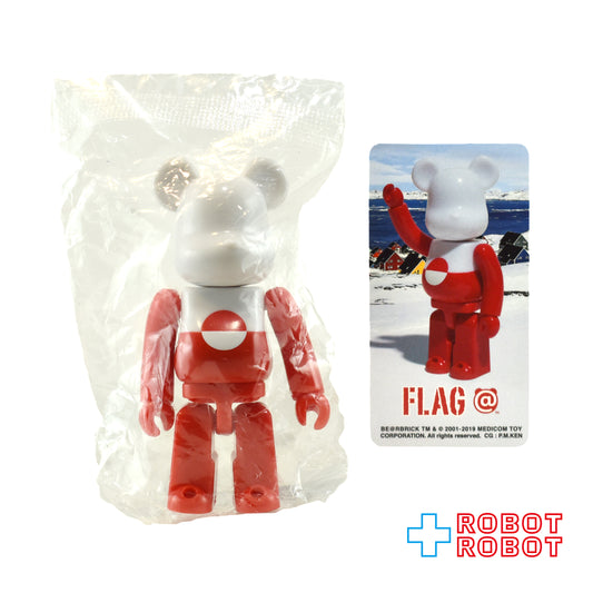 メディコム ベアブリック BE@RBRICK 100% [シリーズ38] FLAG グリーンランド 未開封 ４号店商品