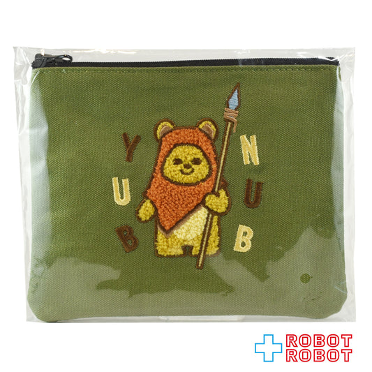 Happyくじ スター・ウォーズ イウォーク D賞 刺繍ポーチ "YUB NUB" 未開封