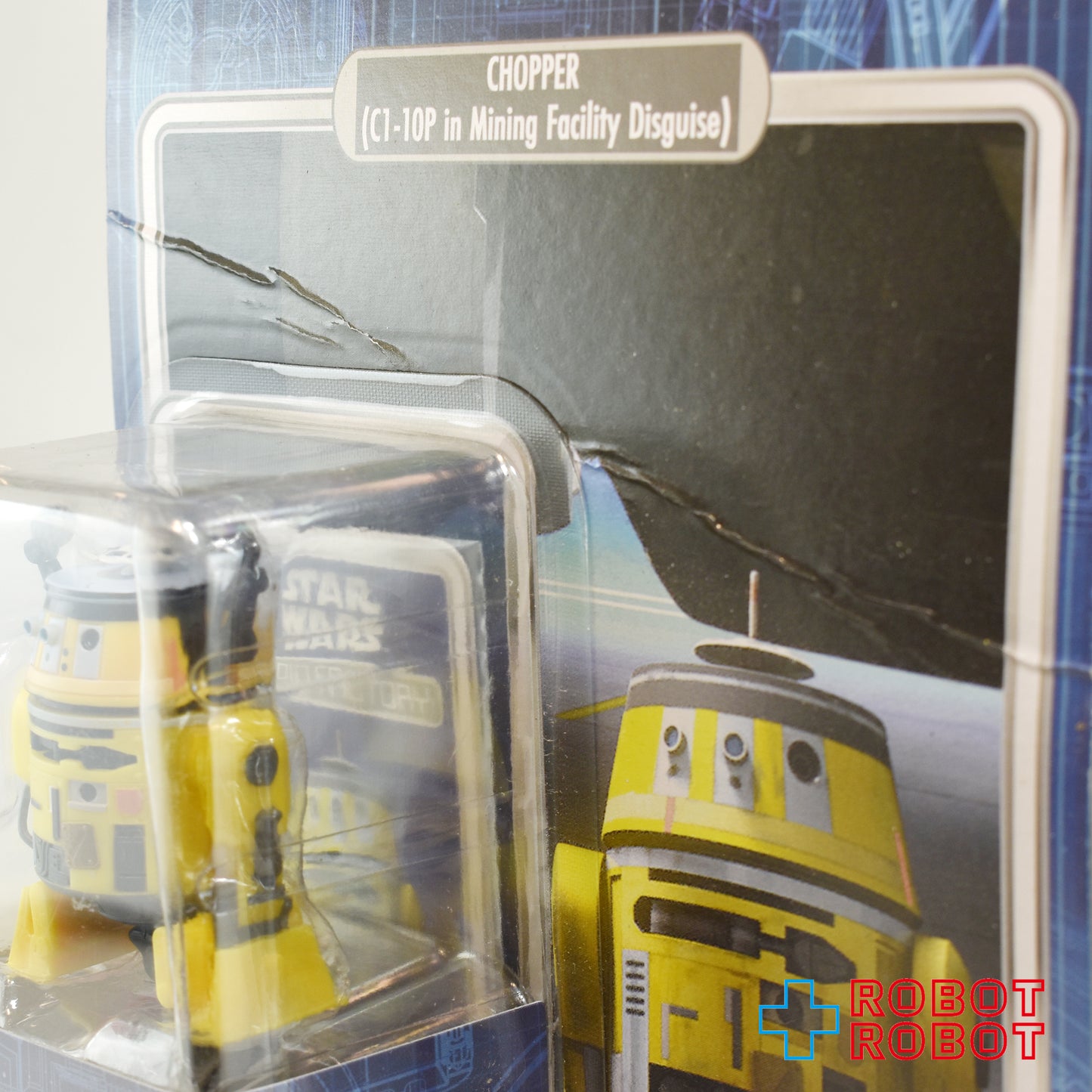 ※台紙に大きなシワ：スター・ウォーズ ディズニーテーマパーク限定 C1-10P マイニング・ファシリティー・ディスガイズ チョッパー ドロイドファクトリー