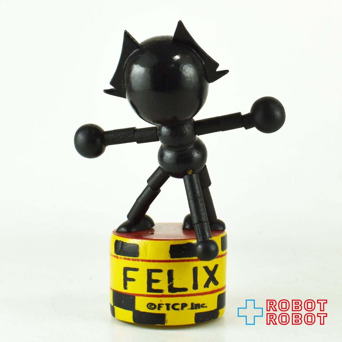 FTCP社 フィリックス・ザ・キャット 木製プッシュパペット