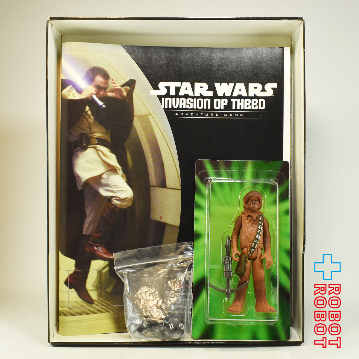 スター・ウォーズ シードの侵攻 アドベンチャーゲーム w/ チューバッカ アクションフィギュア 箱入