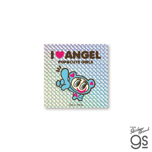 エンジェルブルー キラキラシール I LOVE ANGEL 未開封