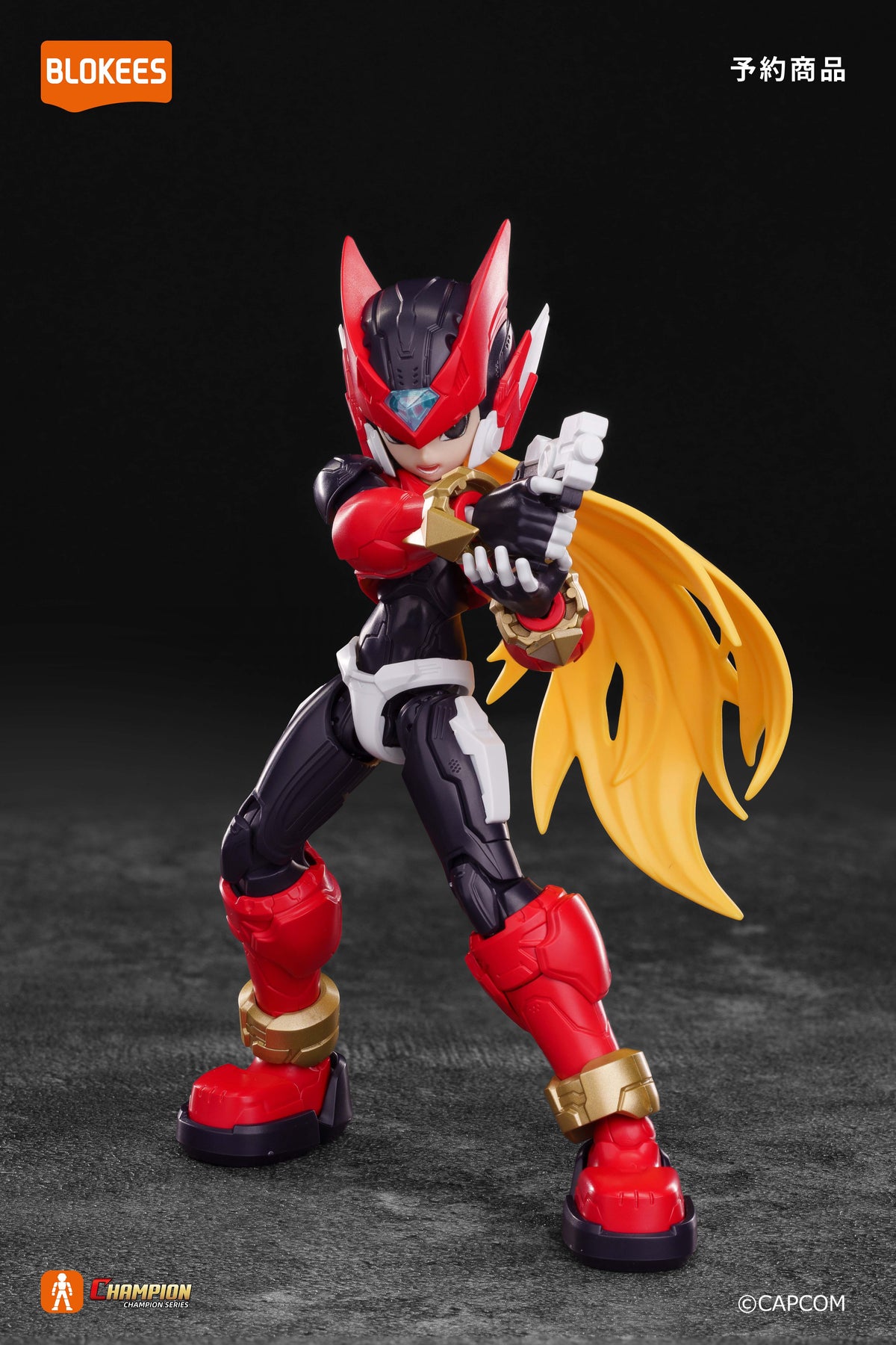 ブロッキーズ ロックマンゼロシリーズ チャンピオンクラス ゼロ (ロックマンゼロ) モデルキット 未開封