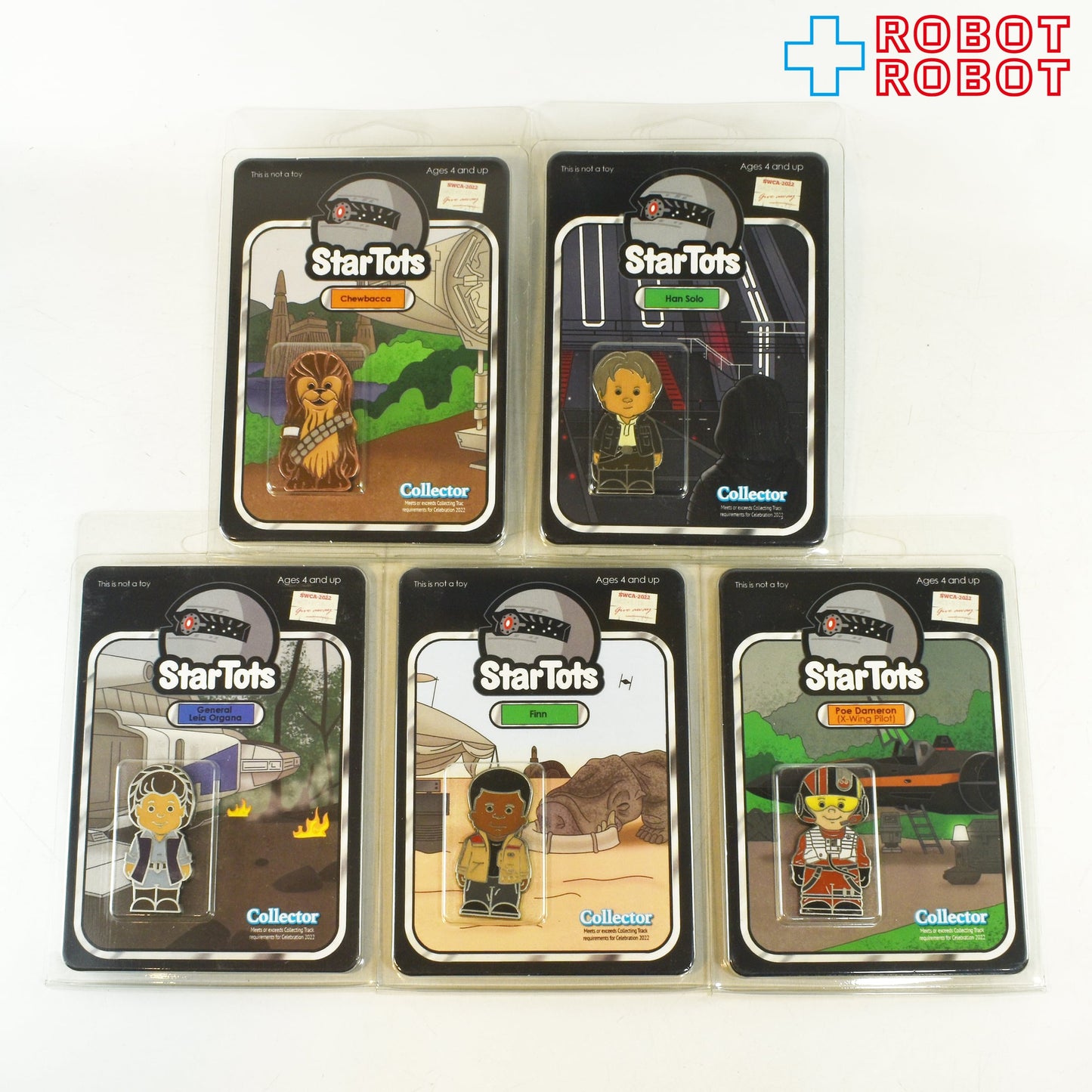 スター・ウォーズ スタートッツ 台紙入コイン 20種セット ディスプレイ箱付 セレブレーション アナハイム2022限定