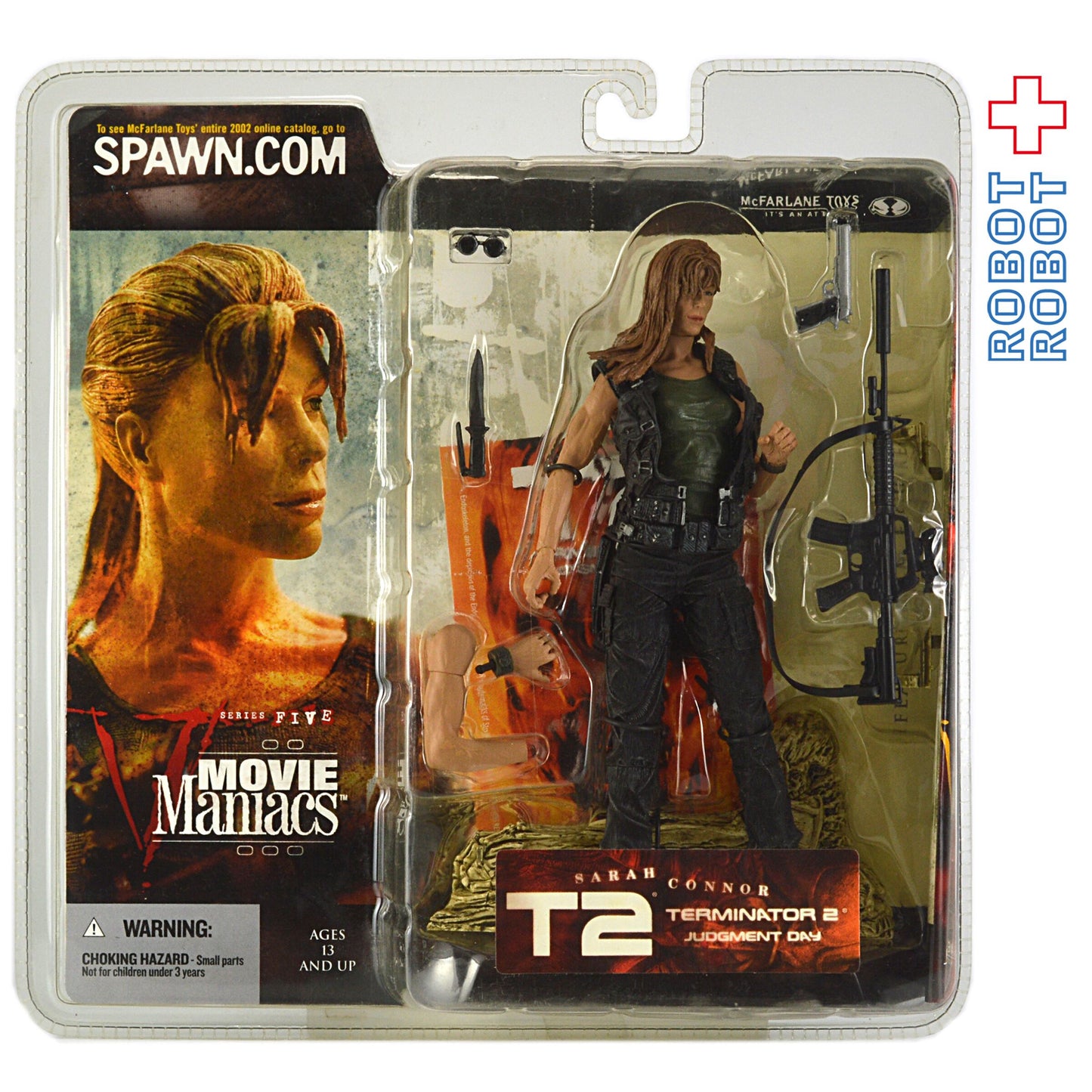 マクファーレン・トイズ T2 ターミネーター2 サラコナー アクションフィギュア 未開封