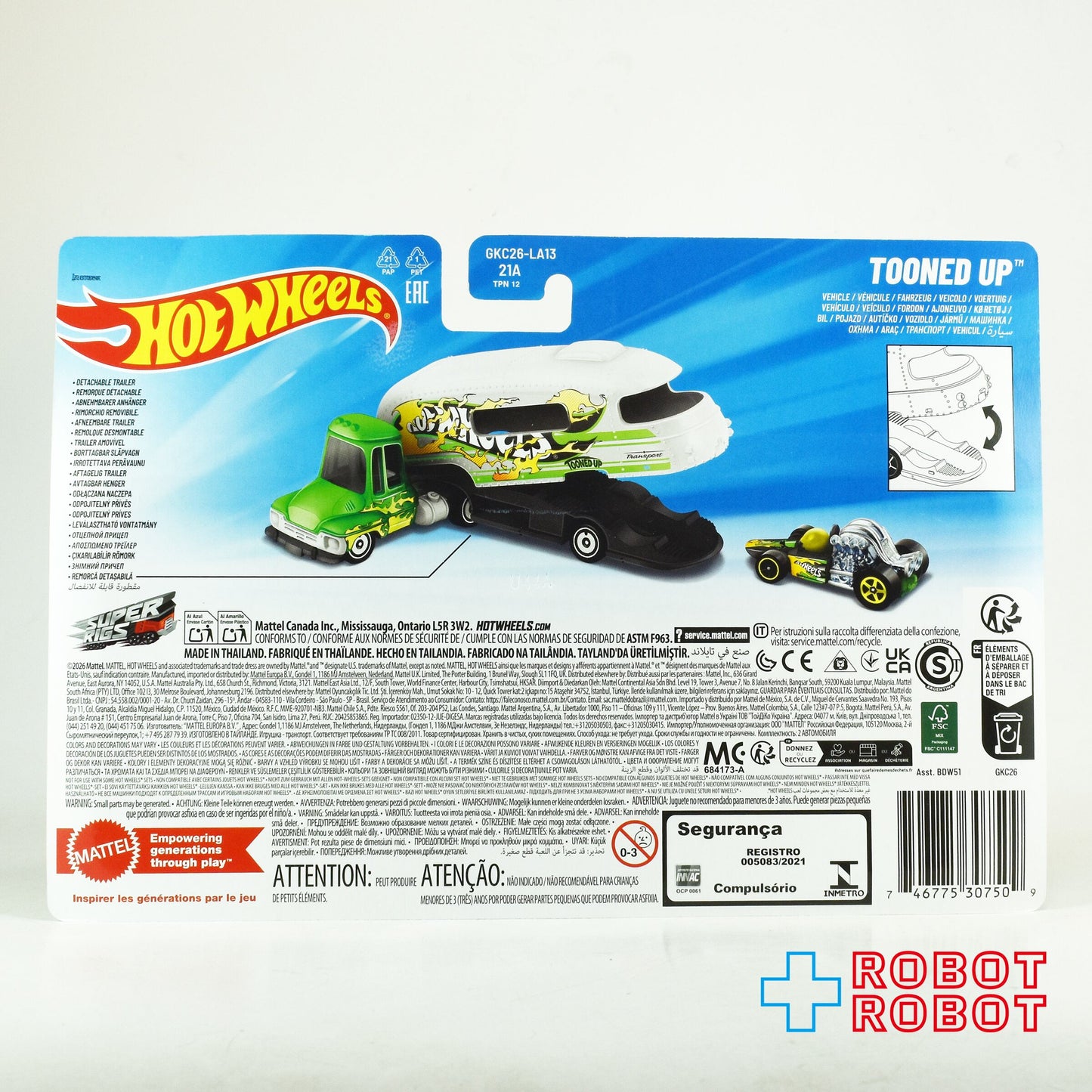 ⚫️ ホットウィール 2026 スーパーリグ チューンド・アップ 1/64 ダイキャスト ミニカー 未開封 - ROBOTROBOT