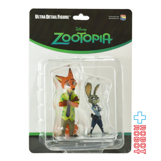 メディコム UDF ディズニー シリーズ 7 ジュディ・ホップス & ニックワイルド (リニューアル) ビニールフィギュア 未開封