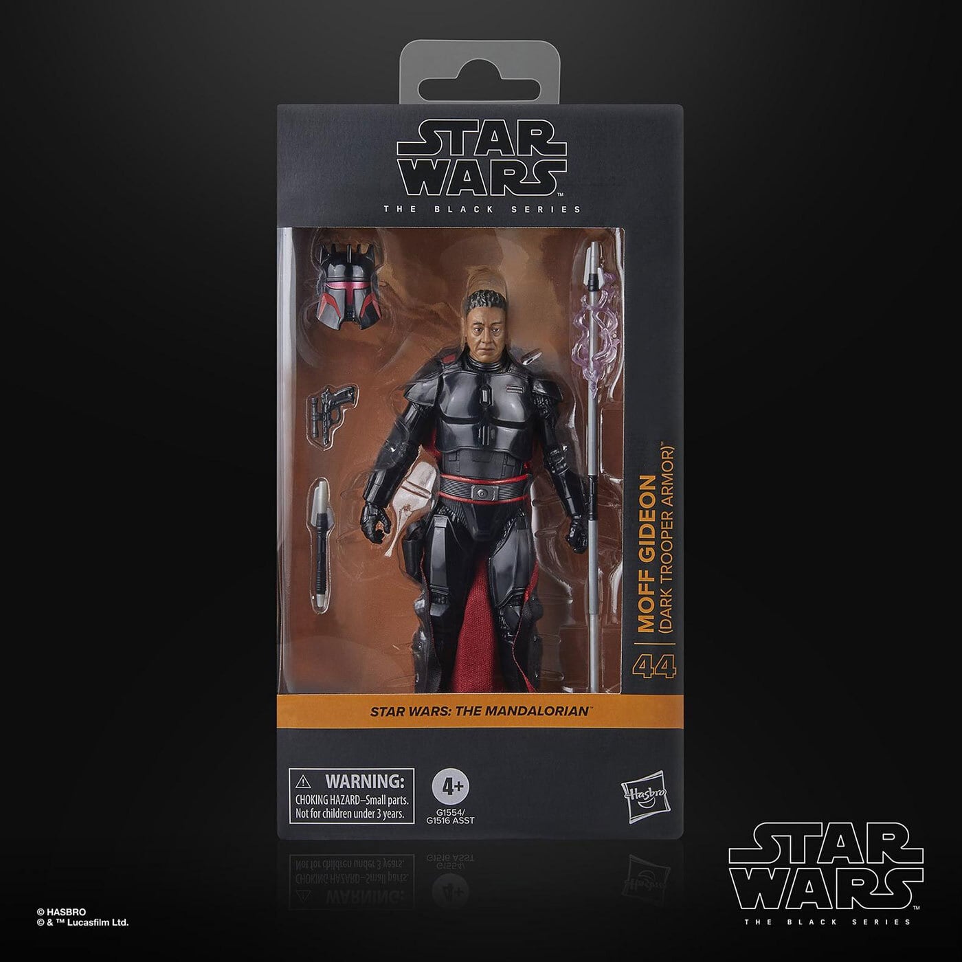 スター・ウォーズ ブラックシリーズ #MAN44 モフ・ギデオン (ダーク・トルーパー・アーマー) [マンダロリアン] 6インチフィギュア 国内版 未開封
