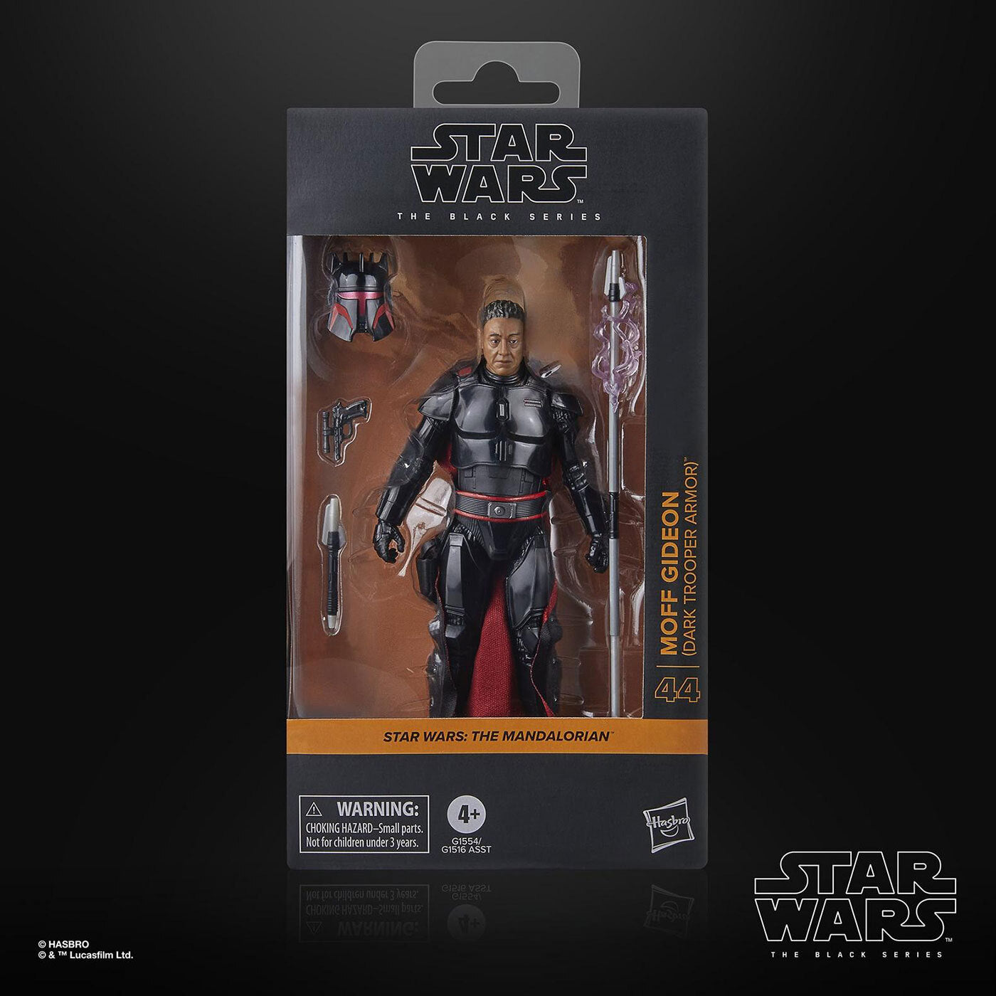 スター・ウォーズ ブラックシリーズ #MAN44 モフ・ギデオン (ダーク・トルーパー・アーマー) [マンダロリアン] 6インチフィギュア US版 未開封