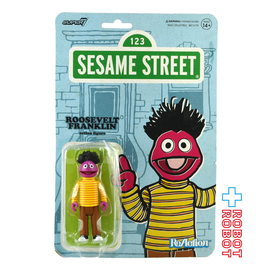 リ・アクション セサミストリート ルーズベルト・フランクリン 3.75インチ アクションフィギュア 未開封