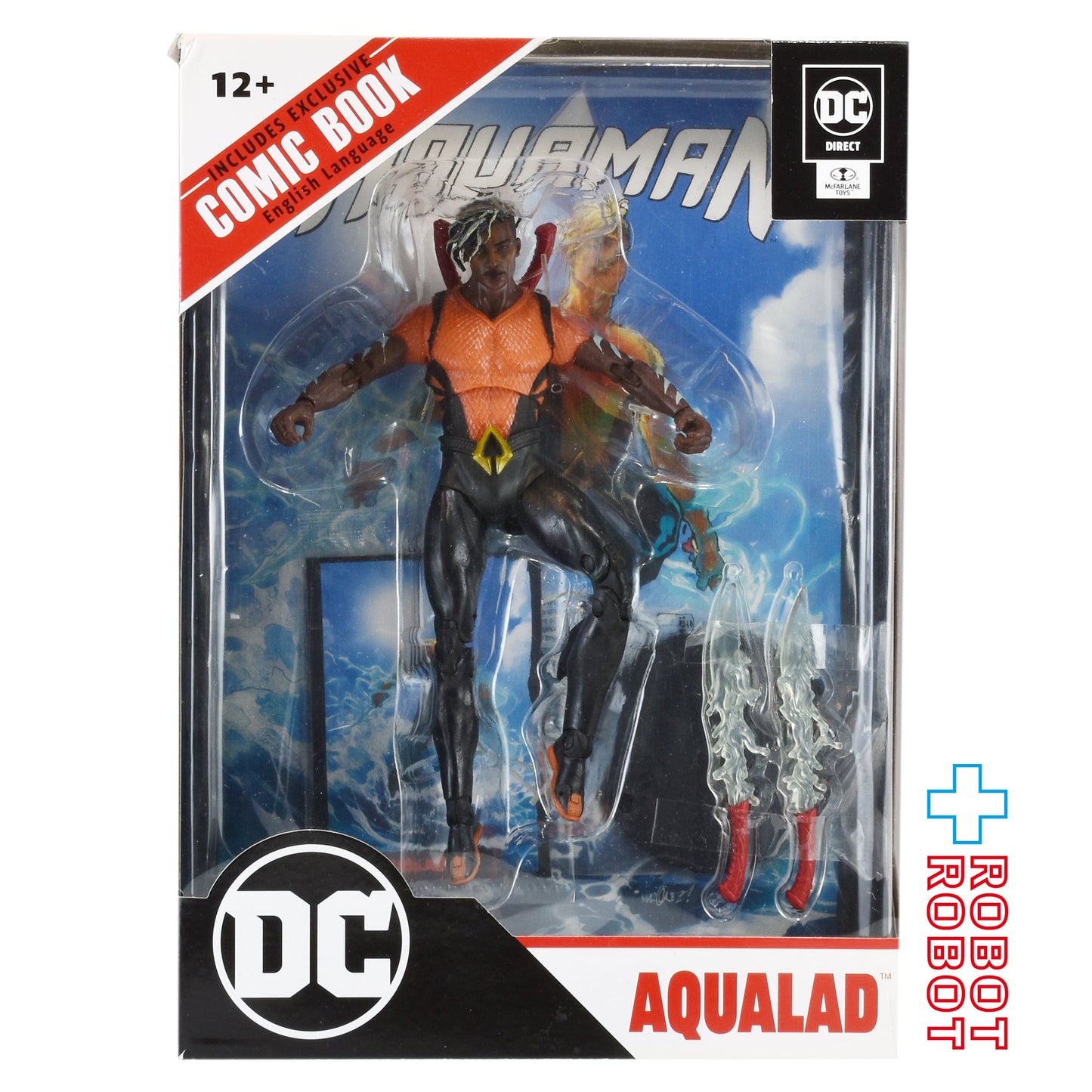 マクファーレン × DCダイレクト ページ・パンチャーズ アクアラッド 7インチ アクションフィギュア 開封