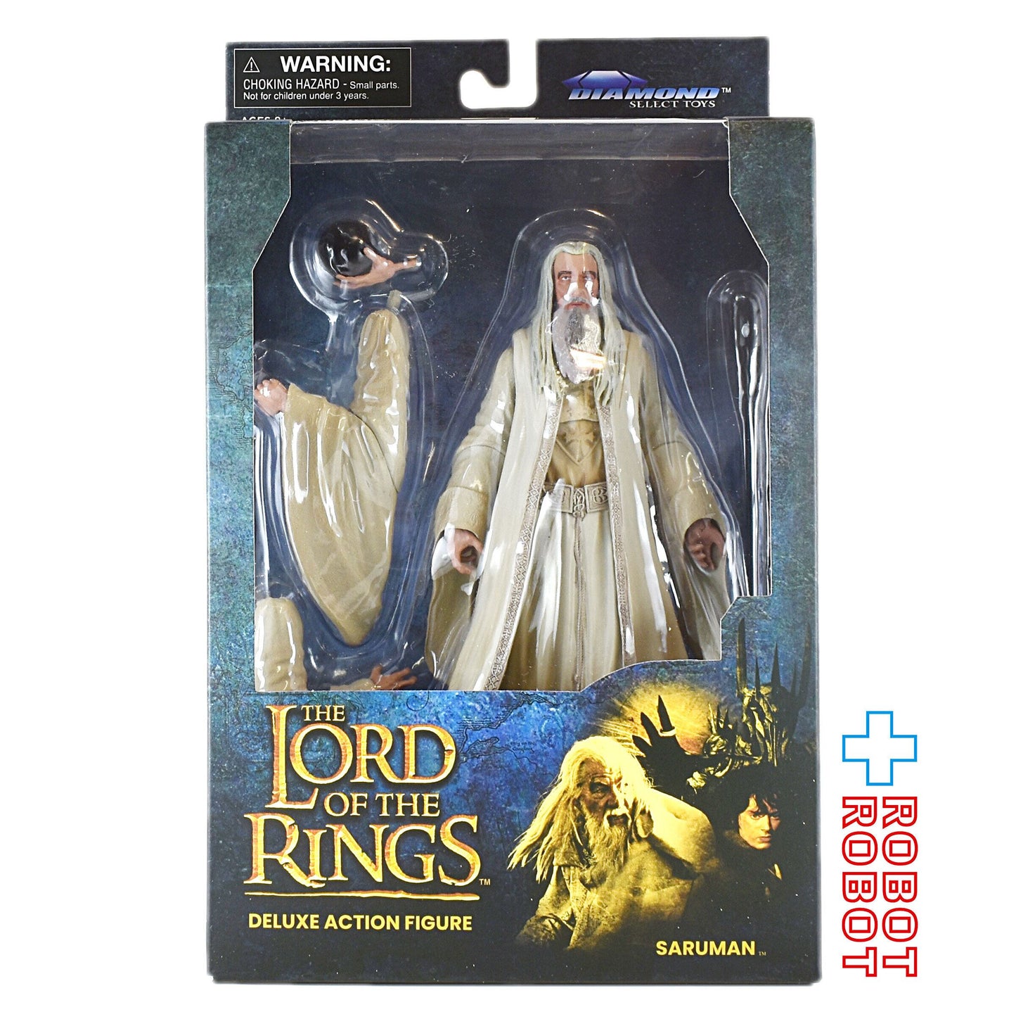指輪物語 ロード・オブ・ザ・リング セレクト 白のサルマン アクションフィギュア 未開封