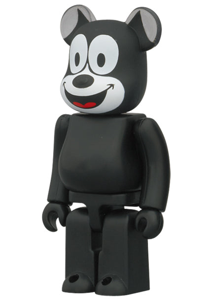 メディコム ベアブリック BE@RBRICK 100% [シリーズ 24] ANIMAL フィリックス・ザ・キャット 内袋未開封 カード有り 箱無し ４号店商品