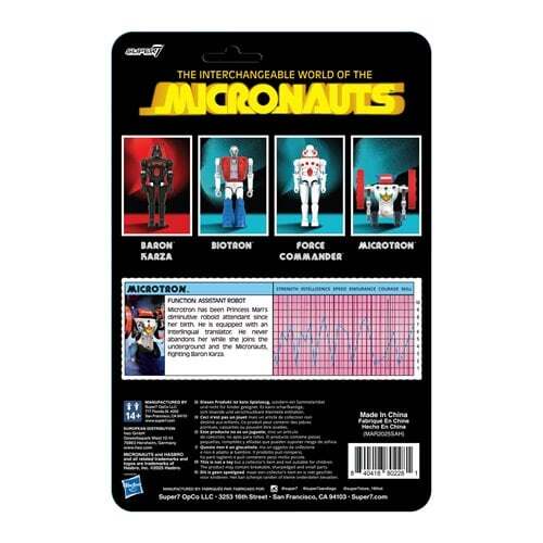 スーパー7 リ・アクション+ マイクロノーツ ウェーブ2 マイクロトロン 3.75インチ アクションフィギュア 未開封