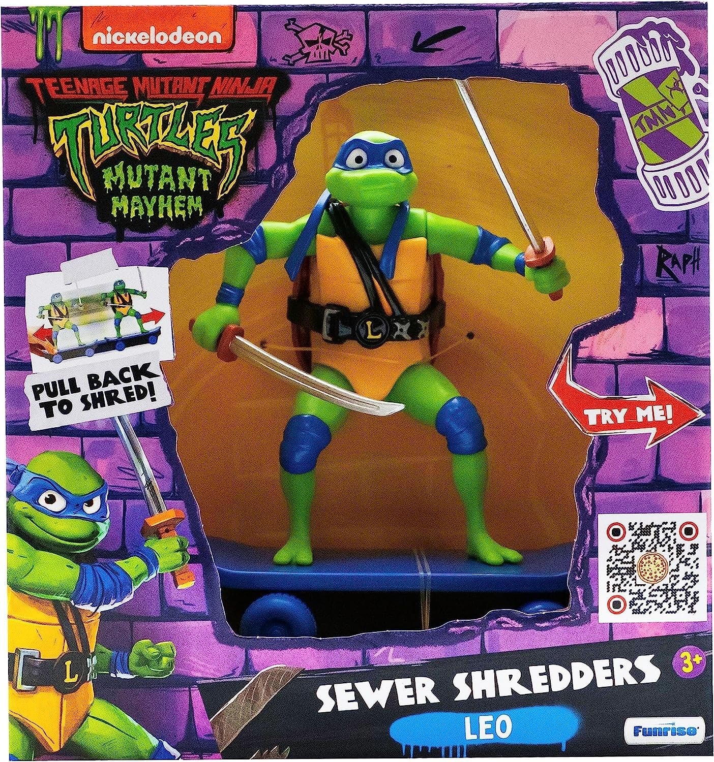 プレイメイツ タートルズ TMNT レオ レオナルド ソーヤーシュレッダー