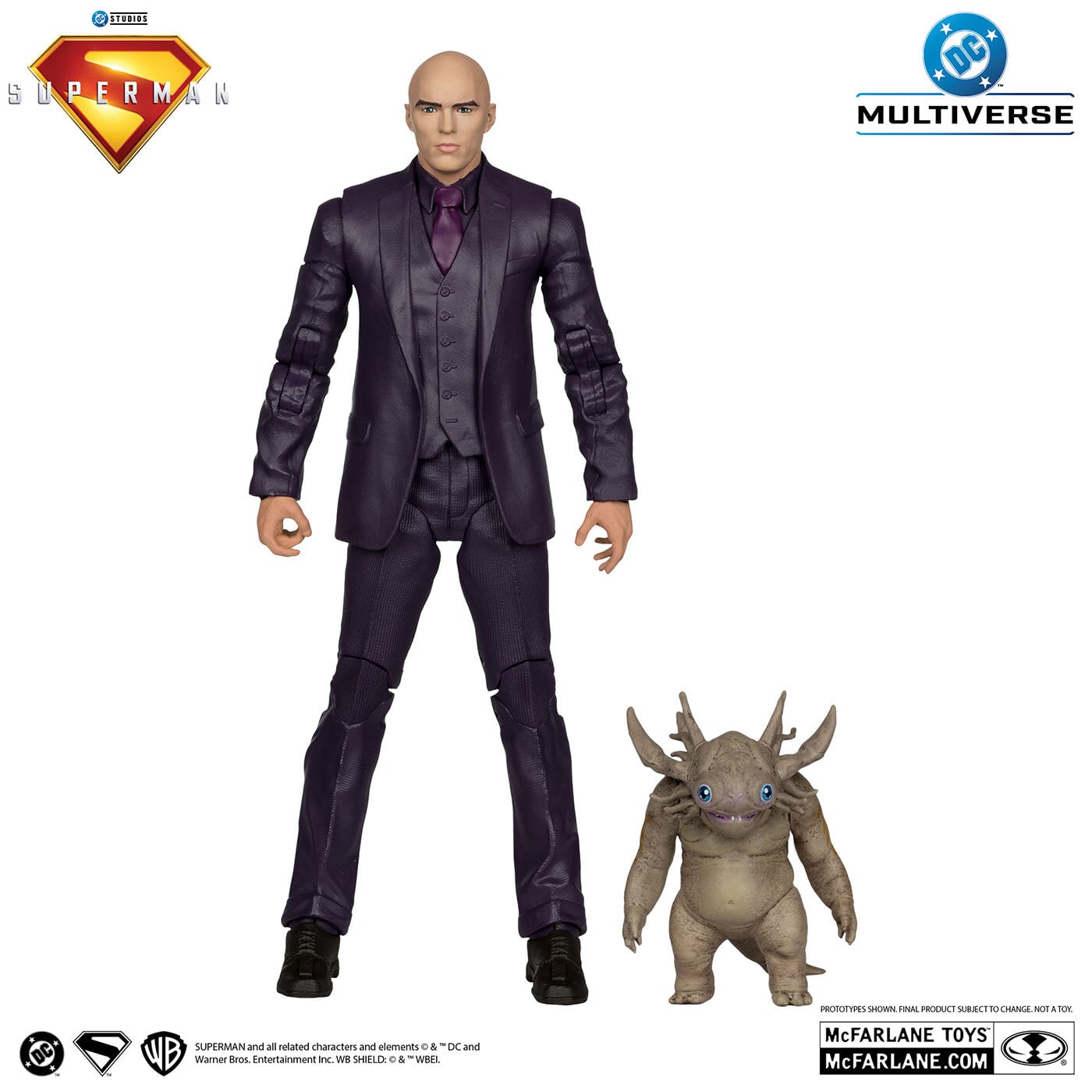 DC マルチバース スーパーマン (2025) デラックス・シアトリカル・エディション レックス・ルーサー & ベイビーKAIJU 7インチ アクションフィギュア 国内版 未開封