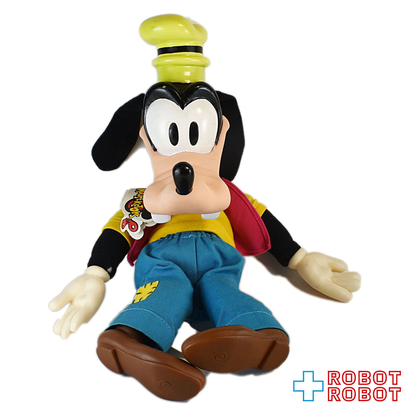 ディズニー グーフィー ビニードール ラバーフェイス ぬいぐるみ人形 マウスキトイズ