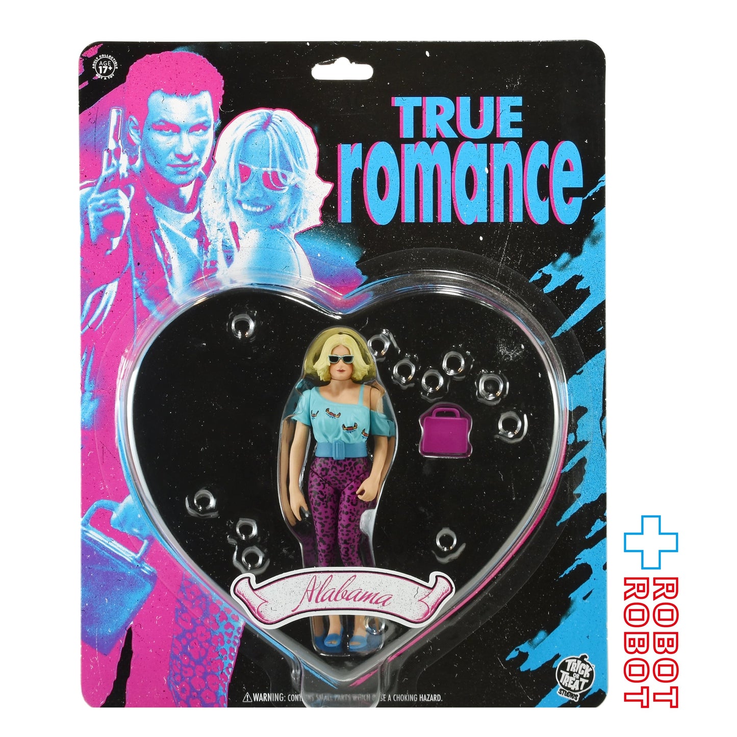 トリックオアトリートスタジオ トゥルー・ロマンス アラバマ / パトリシア・アークエット 5インチ アクションフィギュア 未開封