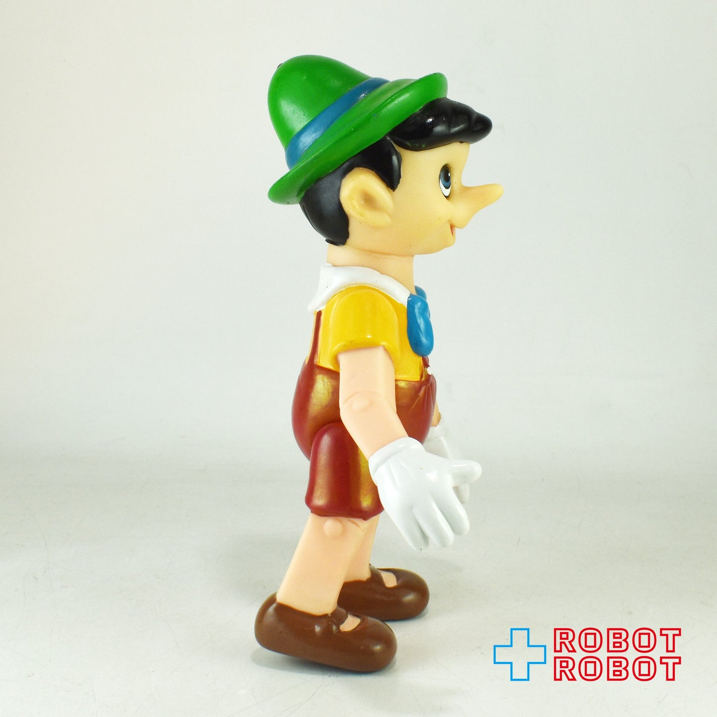 ディズニー ピノキオ 関節可動 ラバードール ソフビ チャイナ