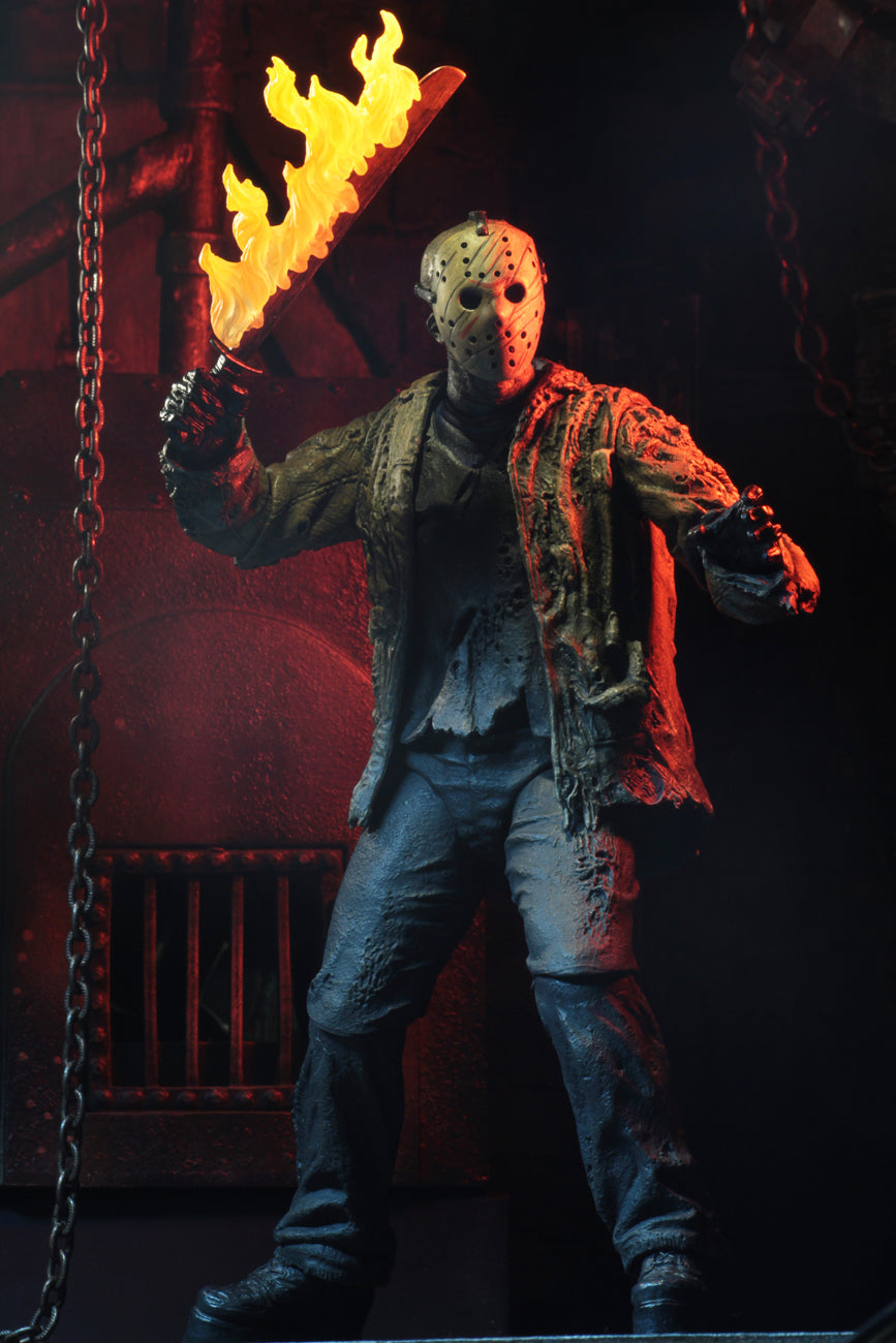 NECA フレディー VS ジェイソン ジェイソン・ボーヒーズ 7インチ アルティメット アクションフィギュア 未開封