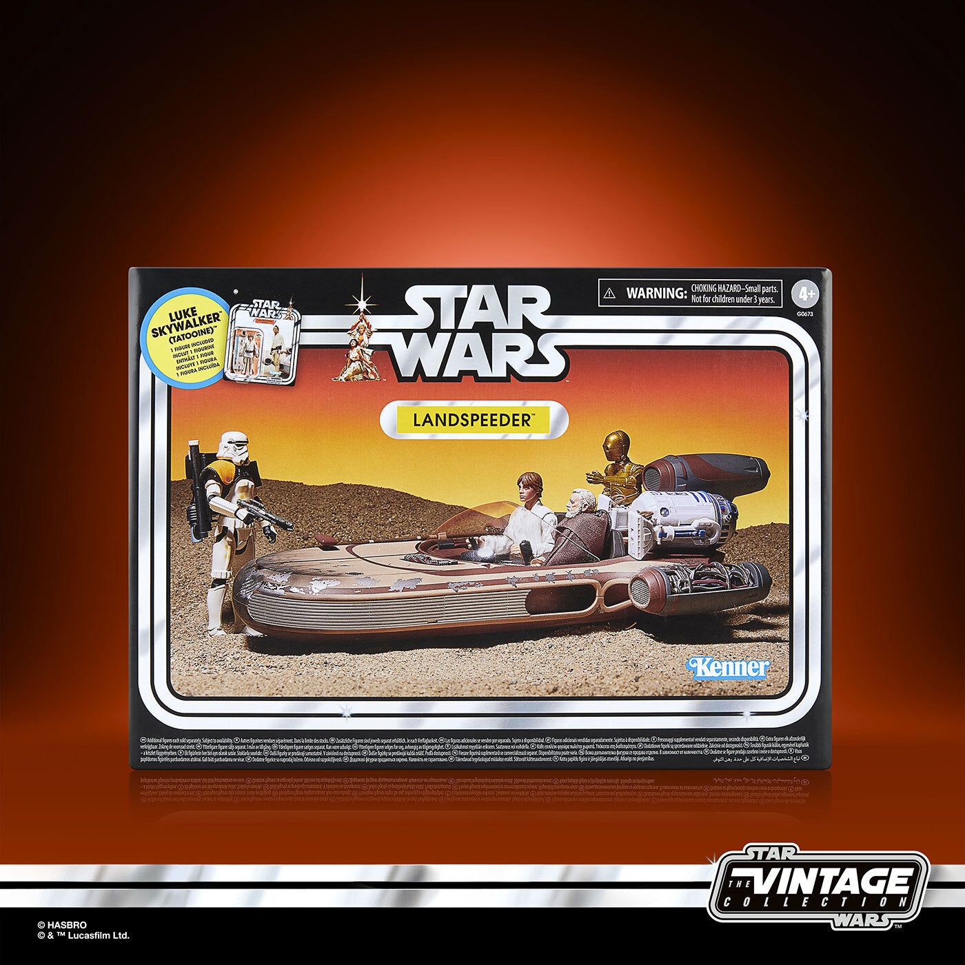 スター・ウォーズ VC X-34ランドスピーダー & VC344A ルーク・スカイウォーカー (タトゥイーン) [ANH] ヴィンテージコレクション ビークル 国内版 未開封