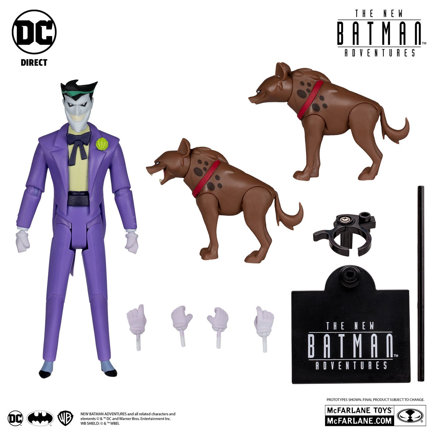 マクファーレン・トイズ DCダイレクト バットマン アニメイテッド ニュー・バットマン・アドベンチャーズ #13 ジョーカー 6インチ アクションフィギュア 国内版 未開封