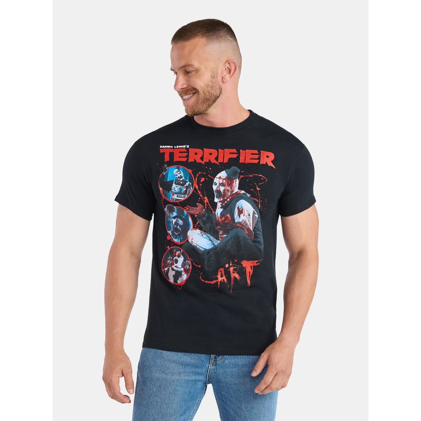 Terrifier テリファー グラフィック Tシャツ ブラック Lサイズ