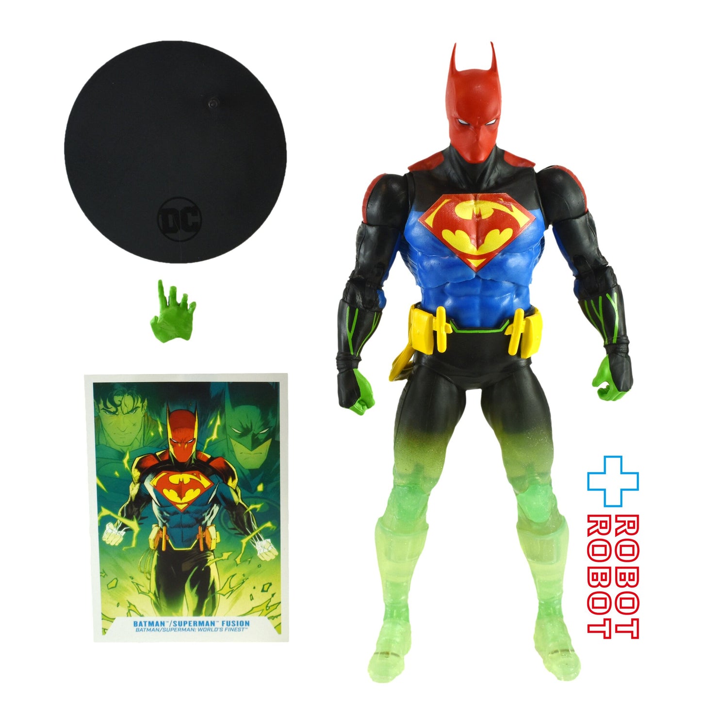 DCマルチバース コミック Batman / Superman World's Finest #289 バットマン／スーパーマン（フュージョン）プラチナ・エディション 7インチアクションフィギュア ルース
