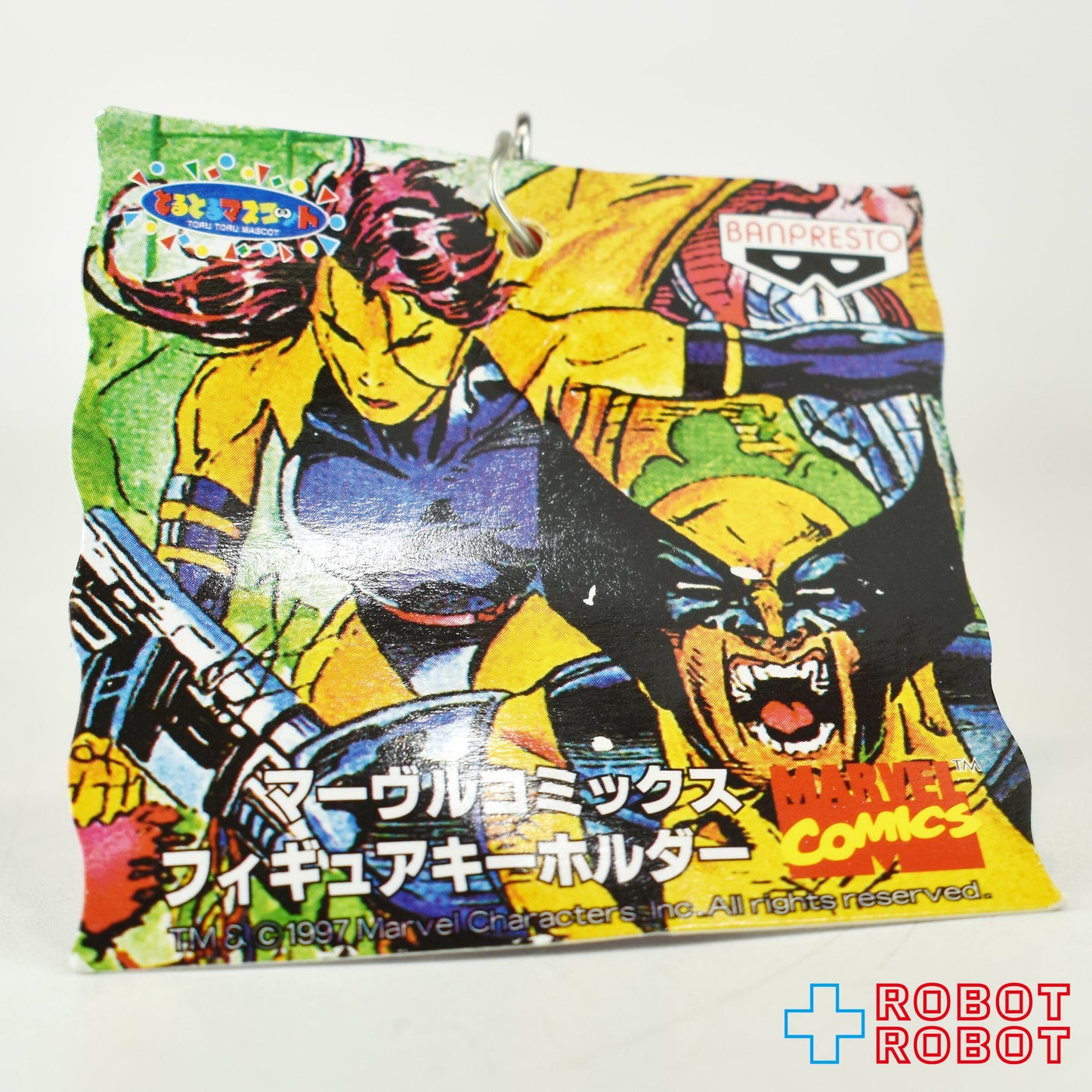 バンプレスト マーベルコミックス とるとるマスコット フィギュアキーホルダー スパイダーマン