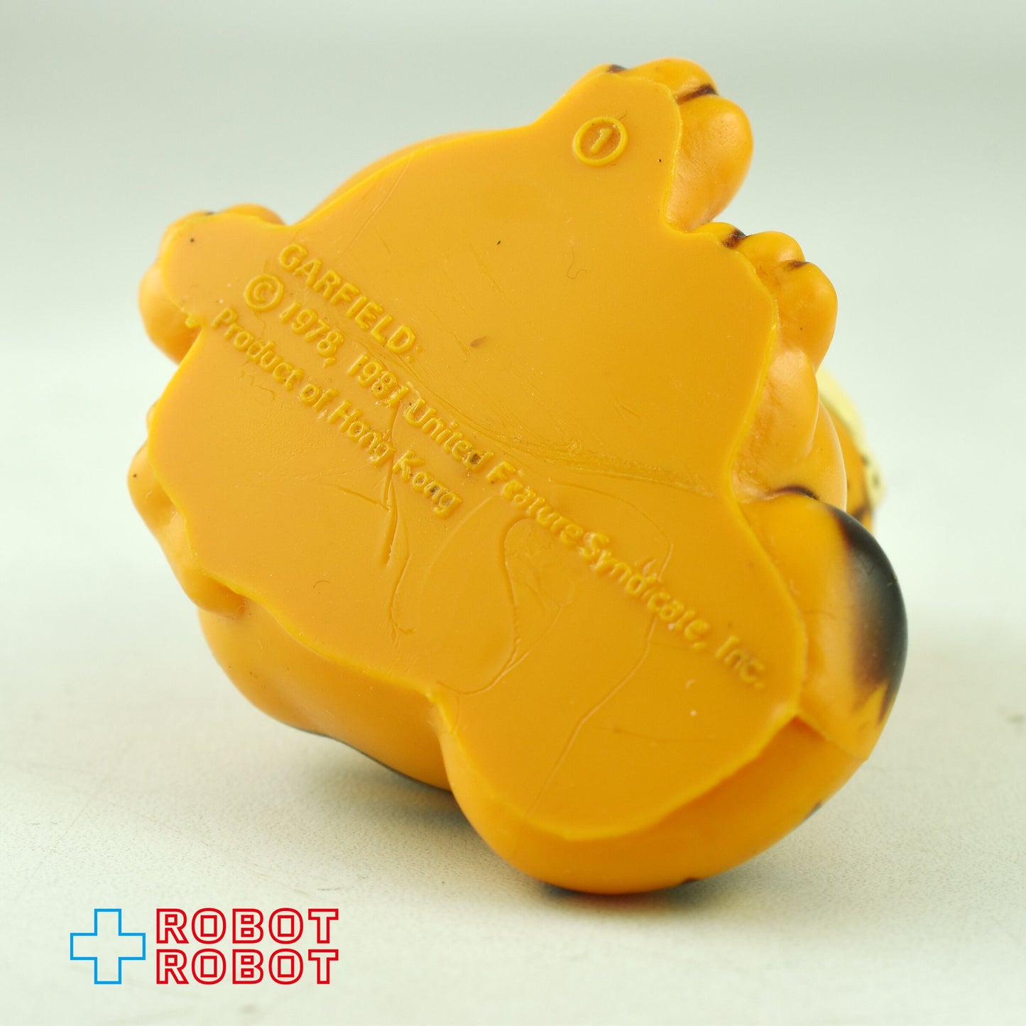 ガーフィールド PVCフィギュア おすわり メイドイン香港