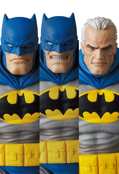 メディコム・トイ MAFEX マフェックス No.139 ダークナイト・リターンズ バットマン ブルー Ver. & ロビン アクションフィギュア 未開封