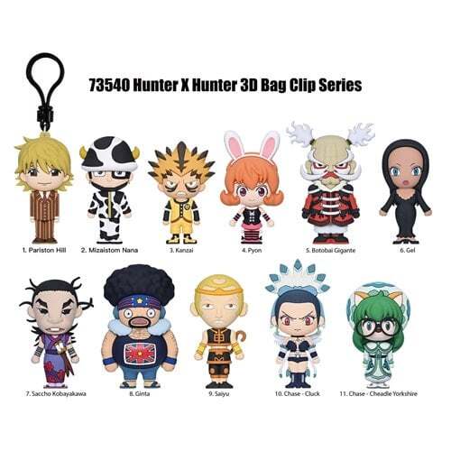 モノグラム フィギュラル バッグ クリップ ハンター×ハンター シリーズ6 1パック 未開封