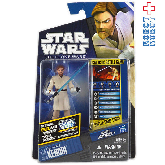スター・ウォーズ CW2010 CW40 オビワン・ケノービ クローン・ウォーズ 3.75インチ アクションフィギュア US版 未開封