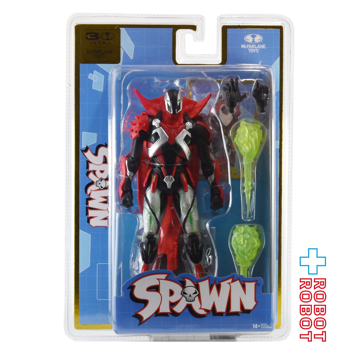 マクファーレン スポーン デヴィアント ラットシティ / 30周年 7インチ アクションフィギュア 国内版 開封