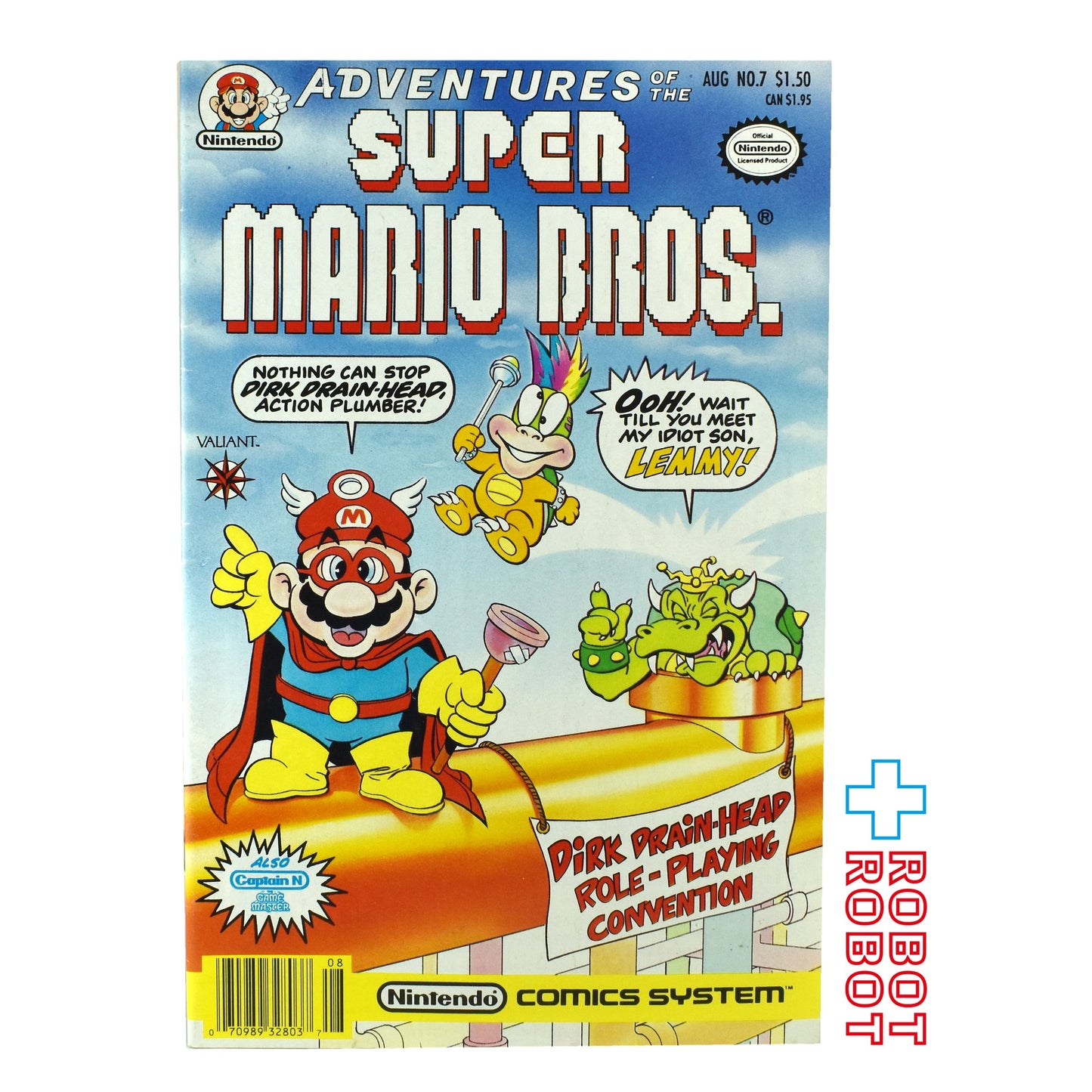 ニンテンドー コミックス  スーパーマリオブラザーズ NO.7 August 1991