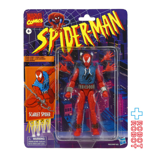マーベルレジェンド レトロコレクション スパイダーマン スカーレット・スパイダー 6インチ アクションフィギュア 国内版 開封