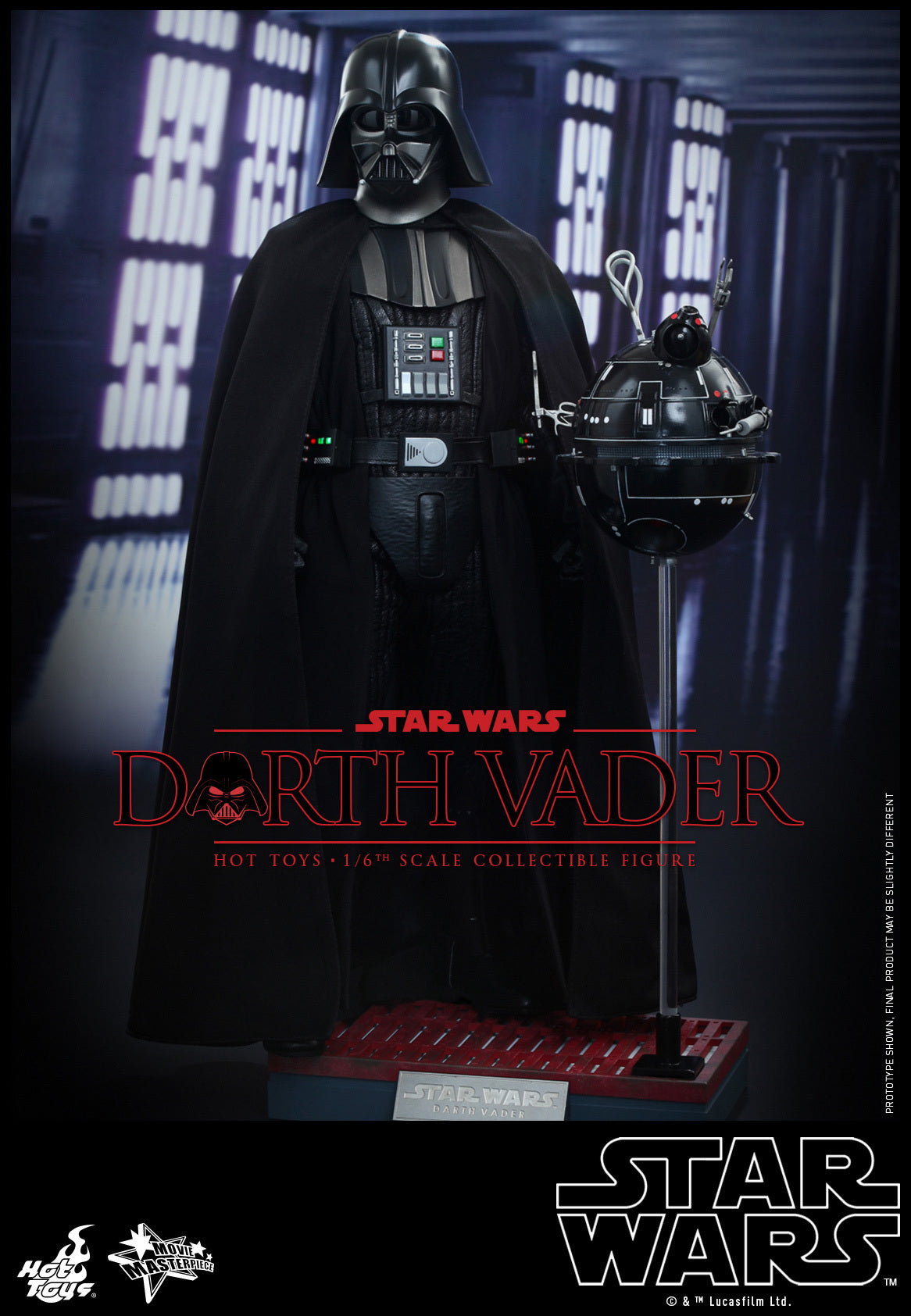 ホットトイズ スター・ウォーズ ダース・ベイダー ムービー・マスターピース 新たなる希望１／６ フィギュア 未開封