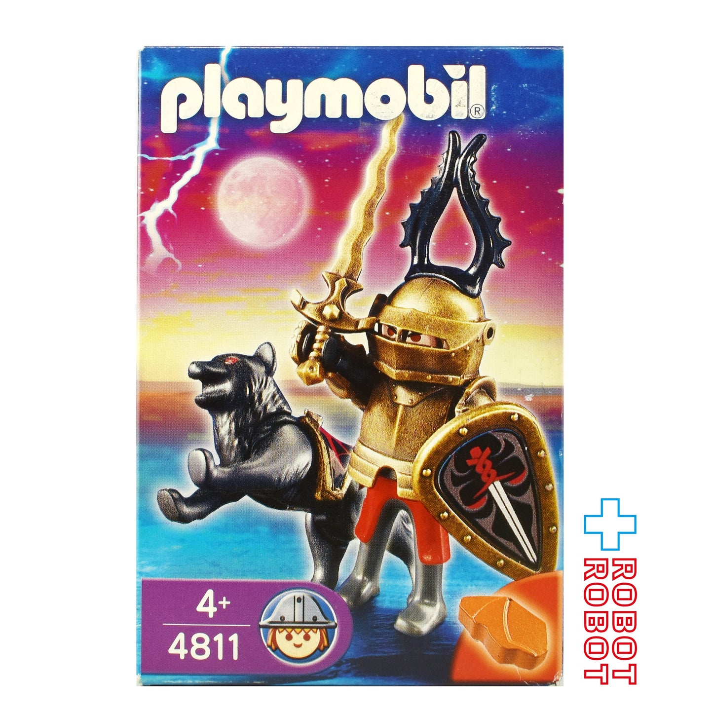 プレイモービル 4811 オオカミ騎士団 団長 2008 未開封