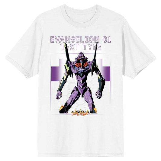 新世紀エヴァンゲリオン エヴァンゲリオン初号機 ホワイト Tシャツ