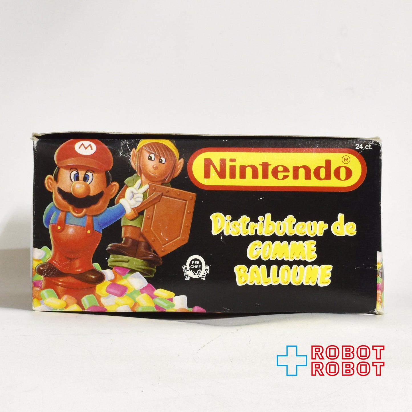 トップス ニンテンドー スーパーマリオ バブルガムディスペンサー 空箱