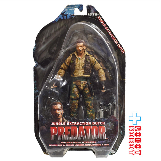 ネカ プレデター シリーズ 08 プレデター / ジャングル・エクストラクション・ダッチ 7インチアクションフィギュア 未開封