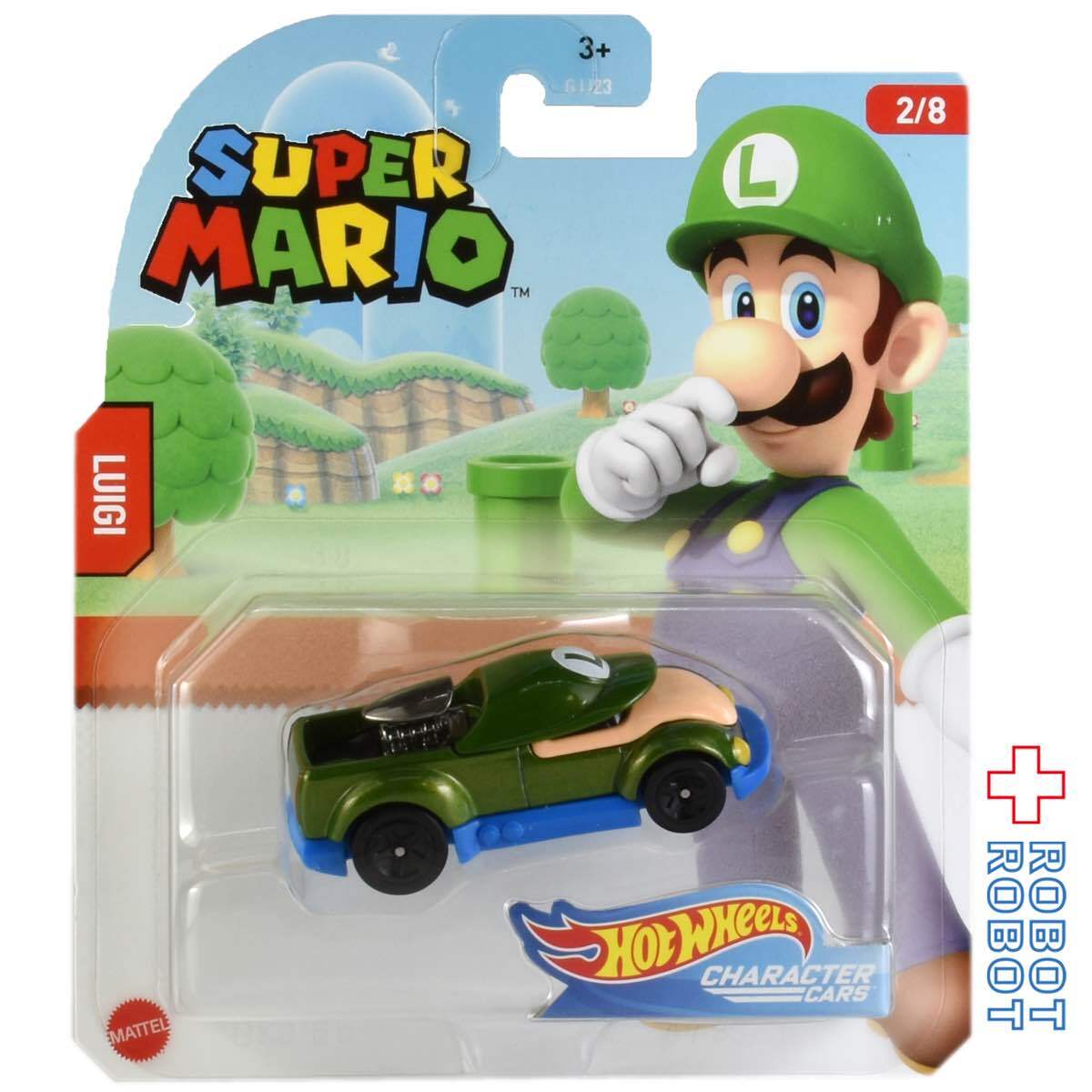 ホットウィール スーパーマリオ キャラクターカーズ ルイージ 未開封